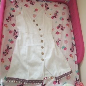 Button up cami dress